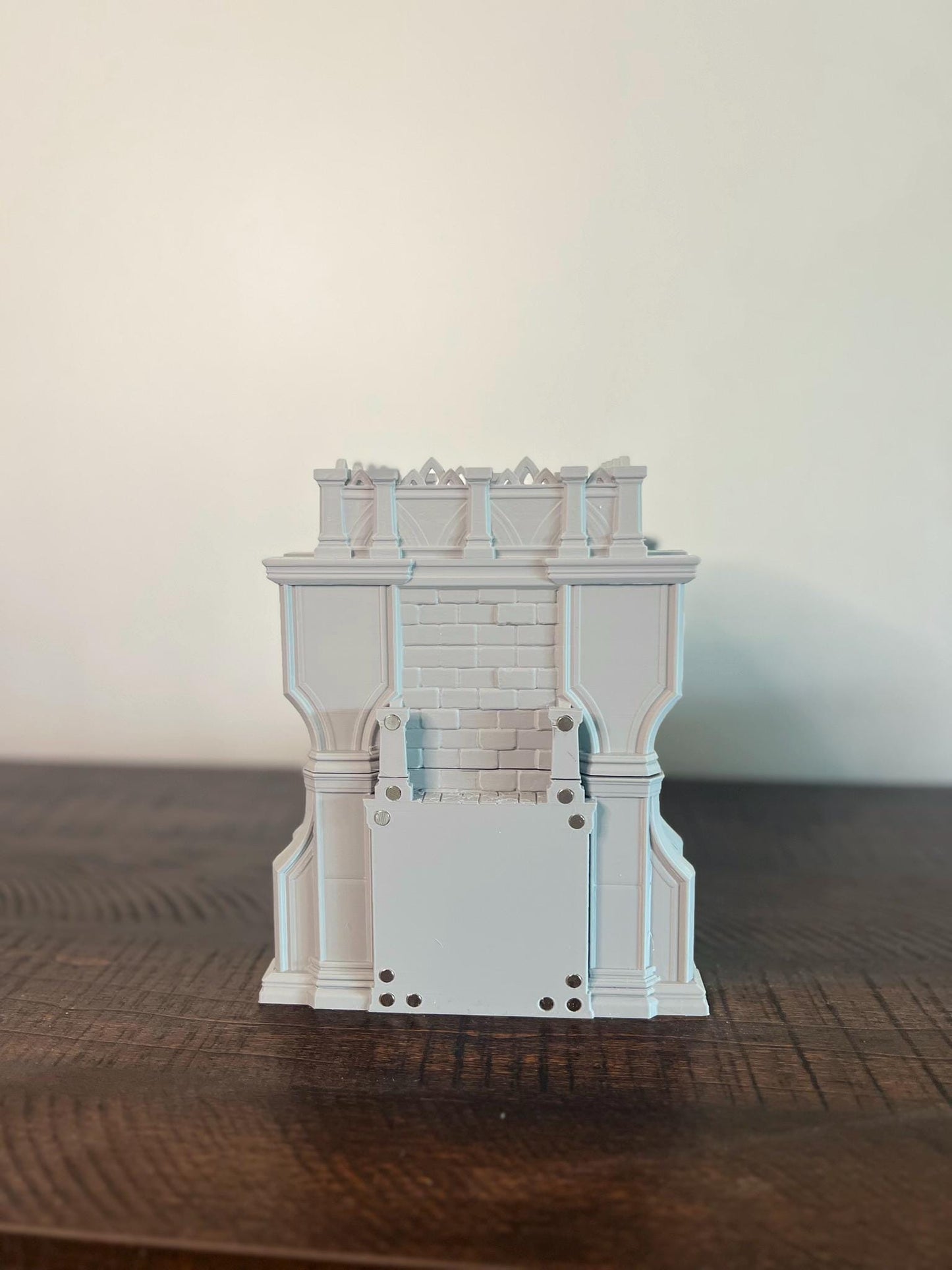 Magnetic Modular Fortress Wall & Gate – 3D Printed Terrain for DnD, Pathfinder, Wargames