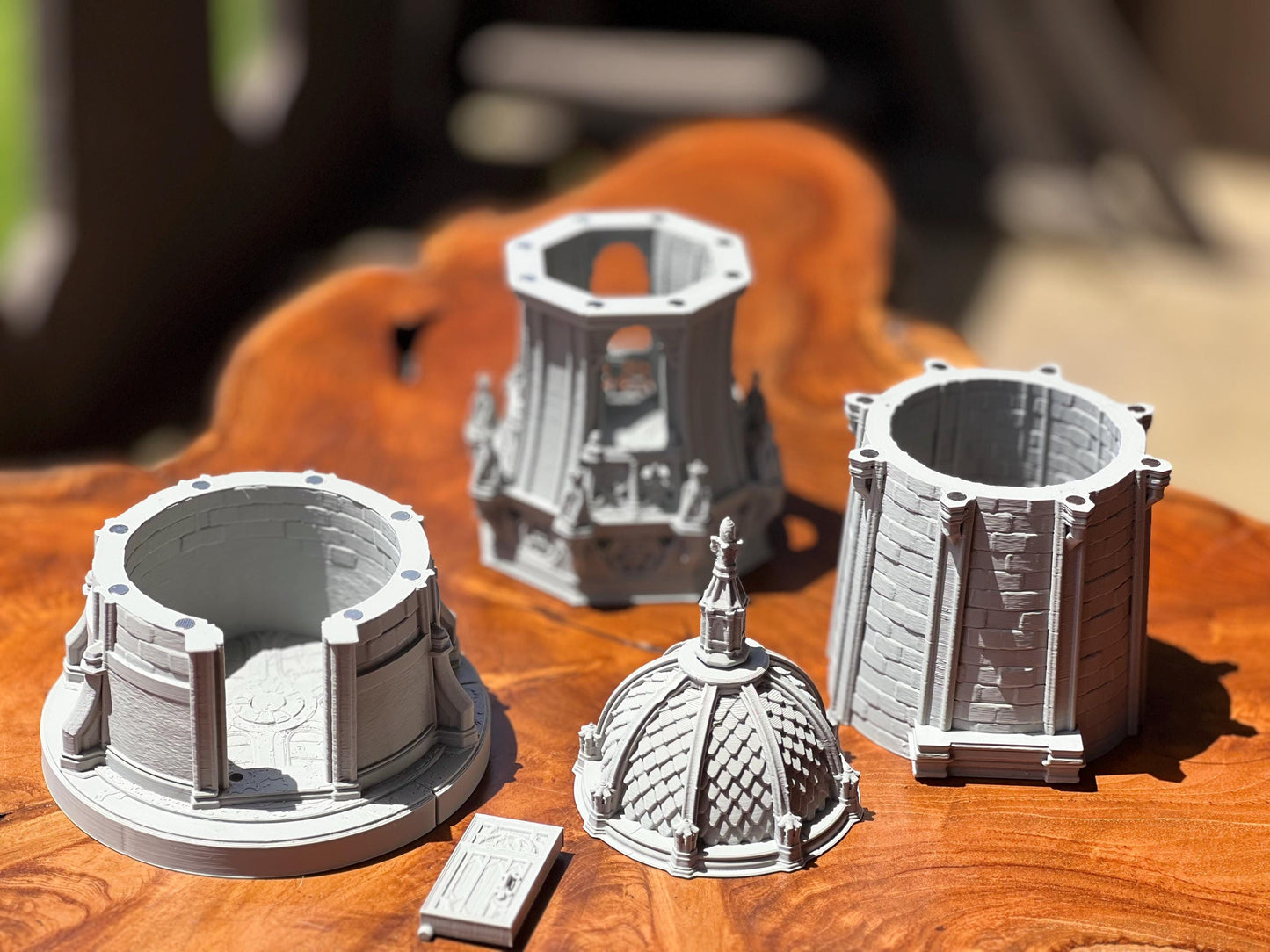 Watch Tower - 3D Printable Terrain | Magnetic Modular Fantasy Tower for DnD, Pathfinder & Tabletop RPGs