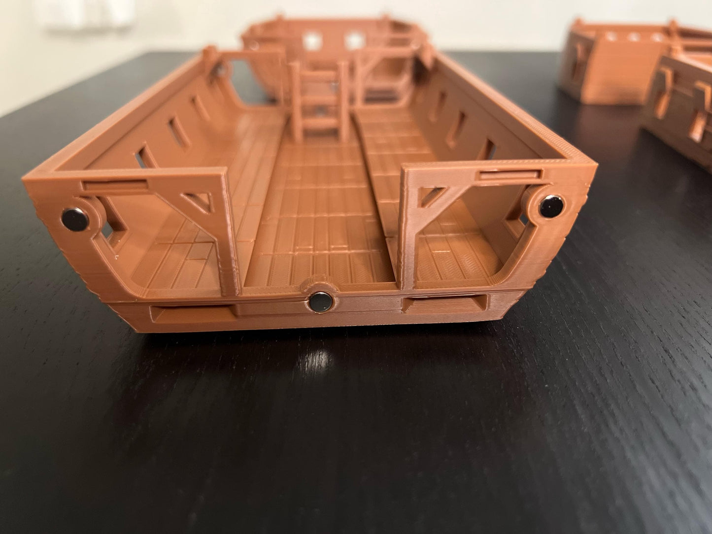 Magnetic Modular Pirate Ship: 3D Printed DnD Tabletop Model