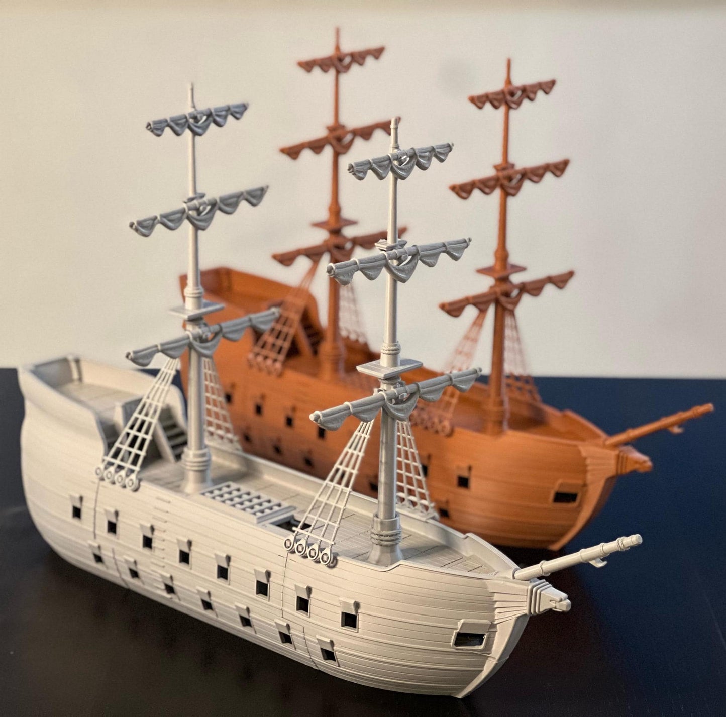 Magnetic Modular Pirate Ship: 3D Printed DnD Tabletop Model