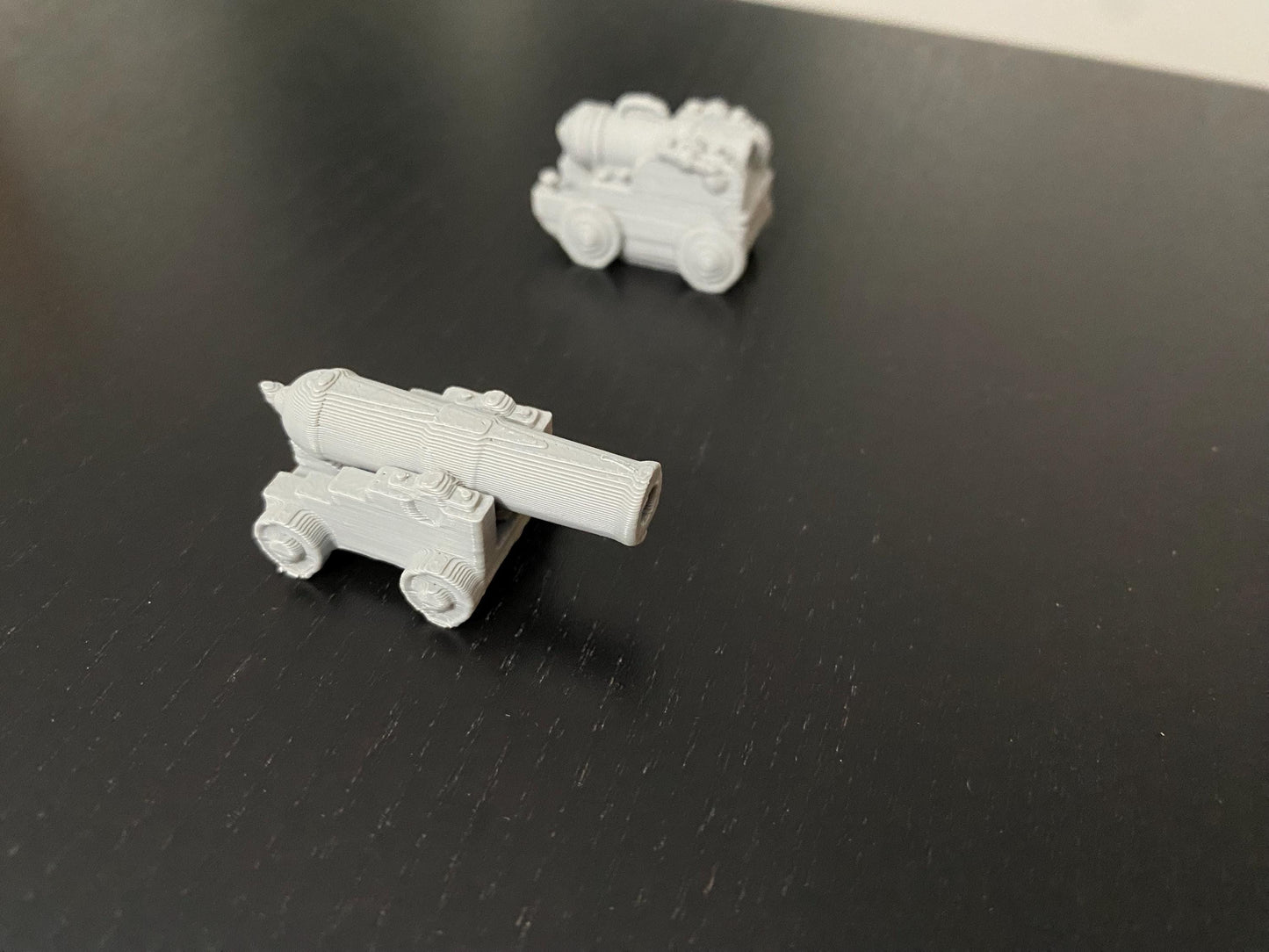 3D-Printed Cannons for Tabletop RPGs | Perfect for Miniature Wargaming & Fantasy Battles