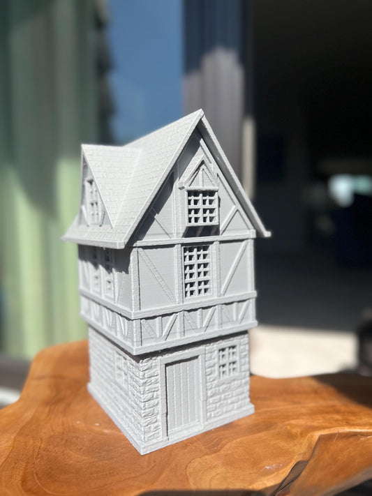 DnD Townhouse: 28mm Tabletop Terrain, Modular Building